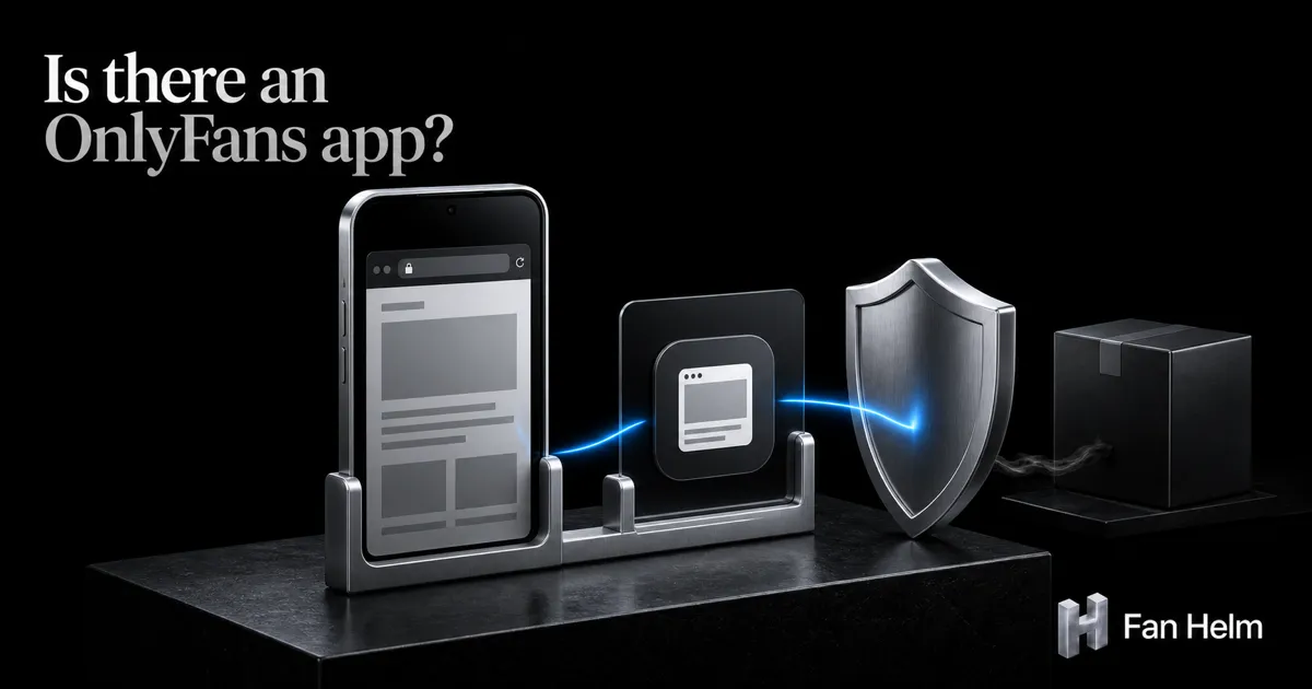 A browser page docks into a safe home-screen shortcut while an unofficial APK package is blocked outside a security shield
